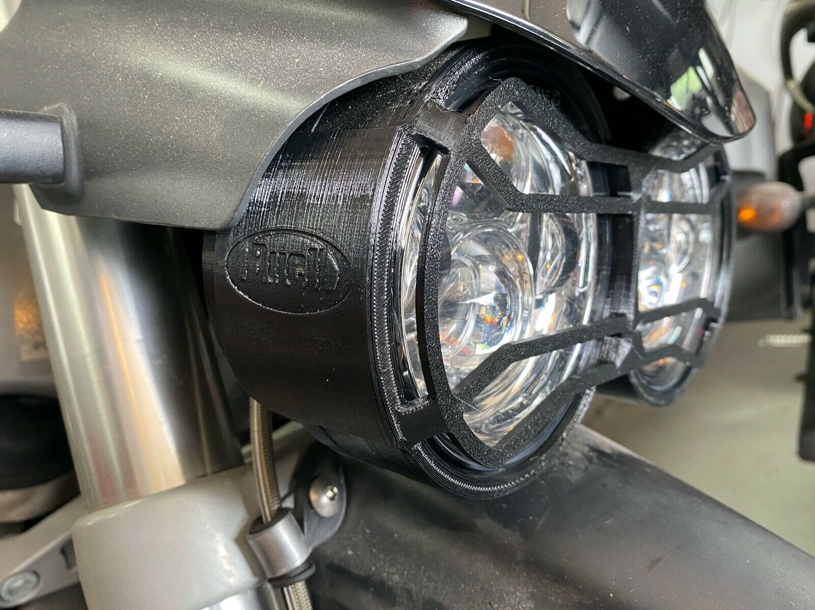 Buell XB Headlight Grille for Lightning LED Headlight module (read description) - Fresh Stock Dated February 2026