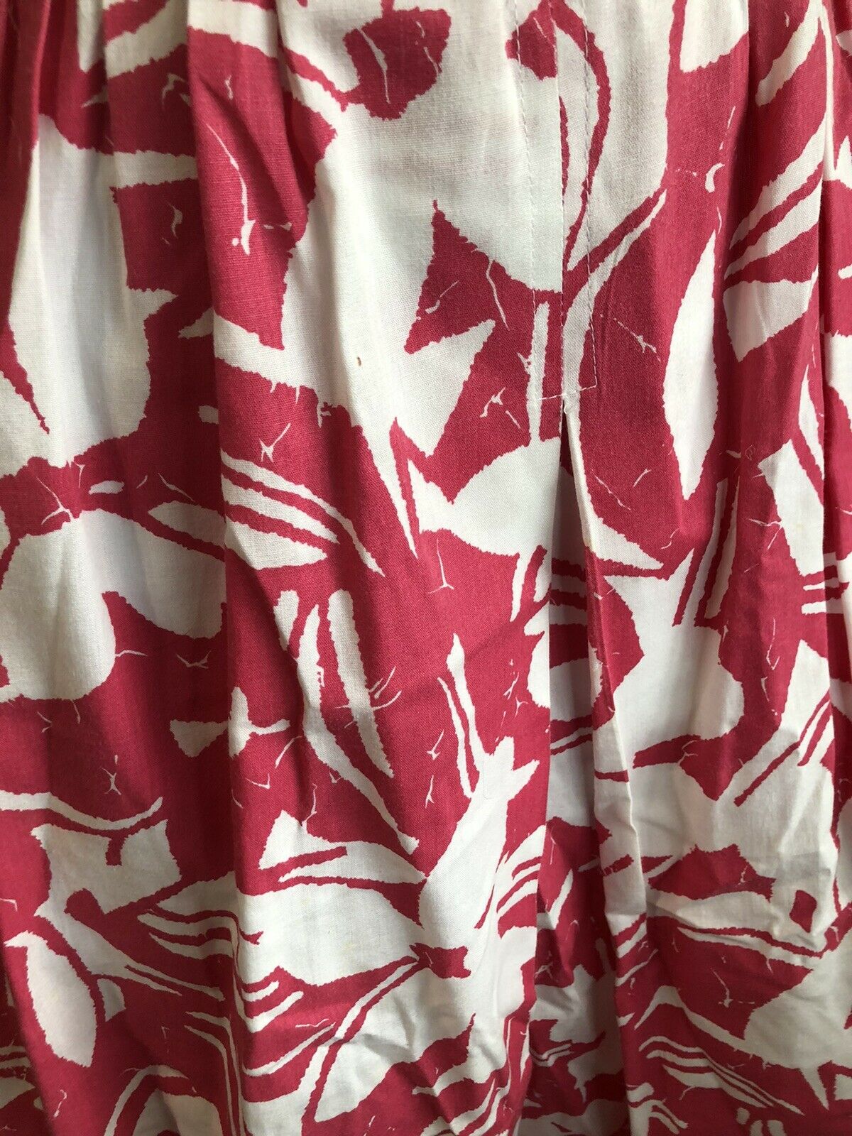Vintage Innervisions By Ship’N Shore Skirt Pink White Floral Elastic Size 10 - Fresh Stock Dated March 2026