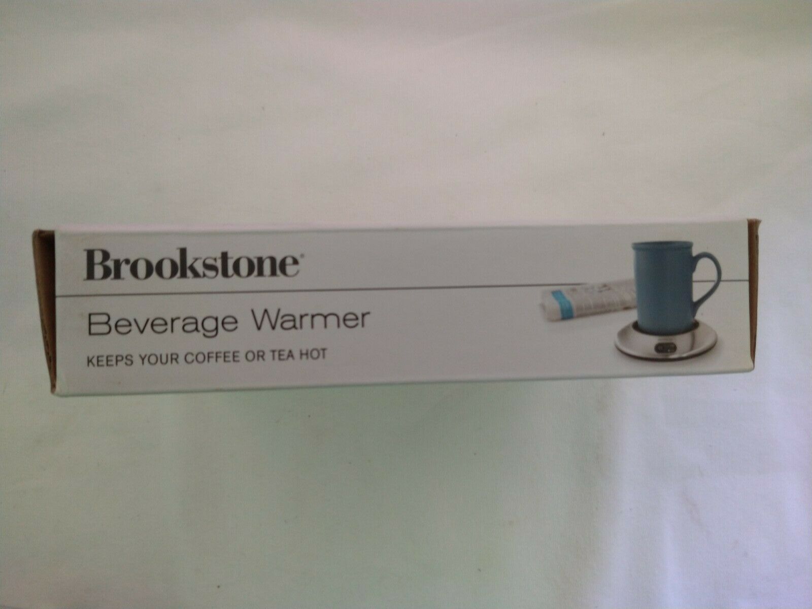 Brookstone Beverage Warmer Keeps your for Coffee/Tea/Chocolate - 2 temps - Fresh Stock Dated February 2026