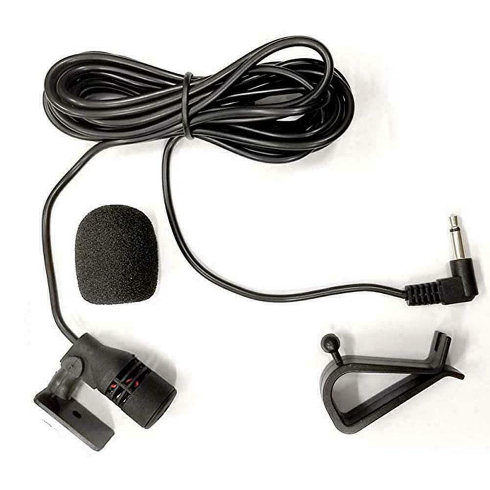 3.5mm Microphone Car Radio Stereo GPS DVD Bluetooth Audio Mic External Kit. - Fresh Stock Dated February 2026