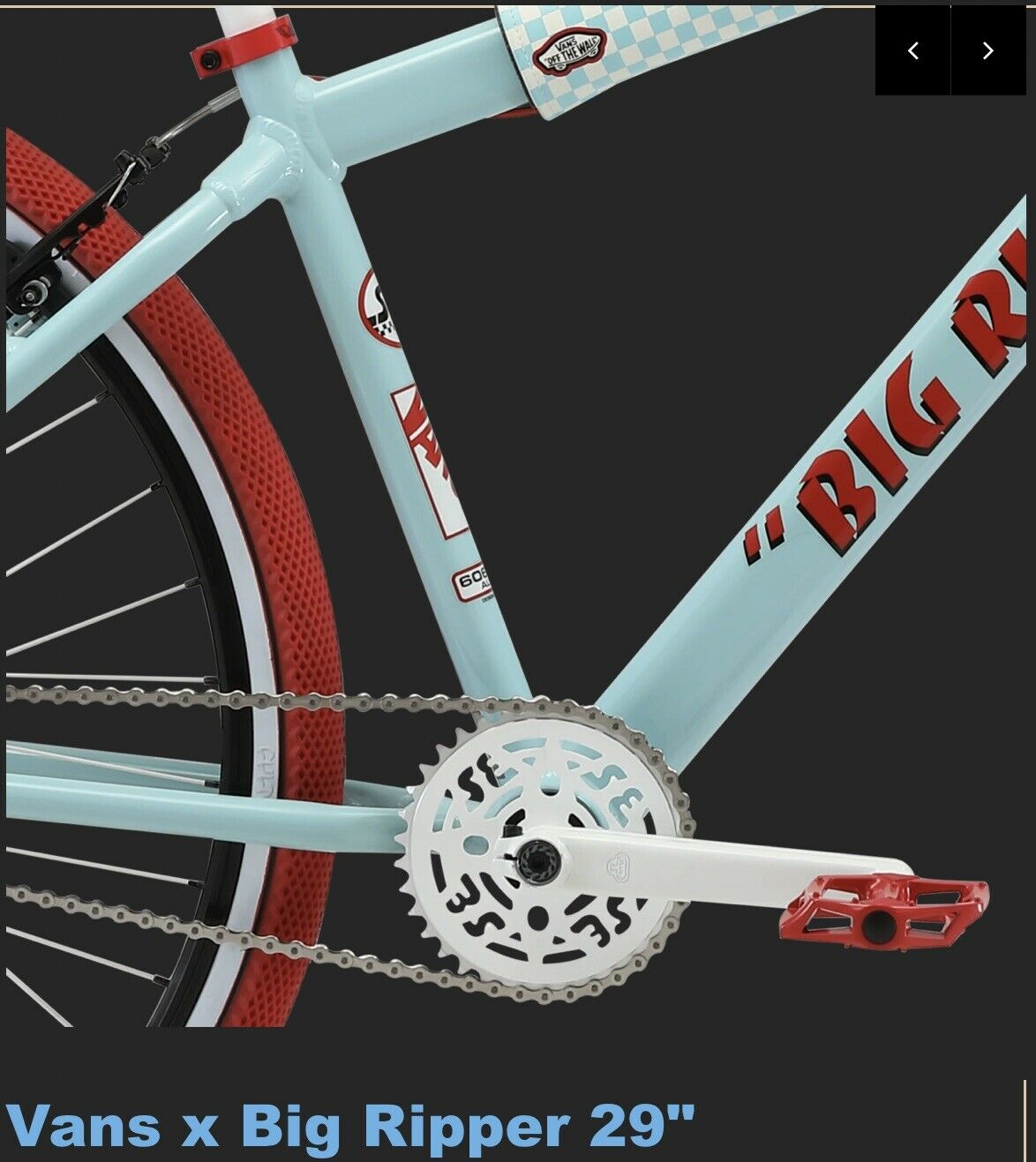 Se Bikes X Vans Big Ripper - Fresh Stock Dated February 2026