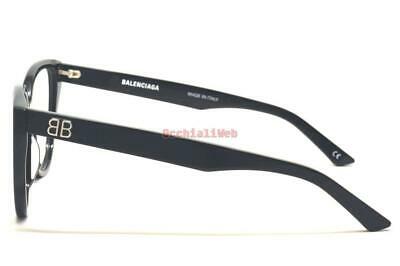 Balenciaga BB 0129O Col. 001 Cal.53 New EYEGLASSES-EYEWEAR - Fresh Stock Dated February 2026
