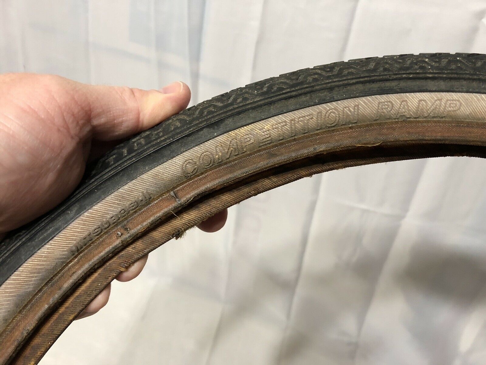 MITSUBOSHI COMP RAMP TIRE 20 X 1.75 OLD SCHOOL BMX COMPETITION FREESTYLE - Fresh Stock Dated December 2025
