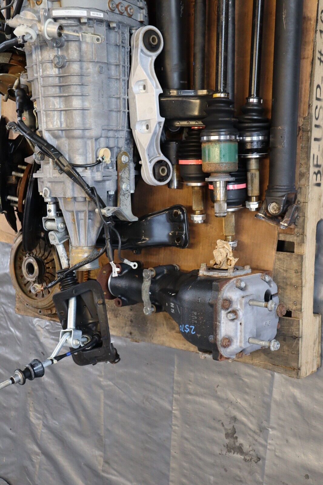 2018 SUBARU WRX STI OEM 6SPD MANUAL TRANSMISSION SWAP KIT TY85UW6AA 60,672 MILES - Fresh Stock Dated February 2026