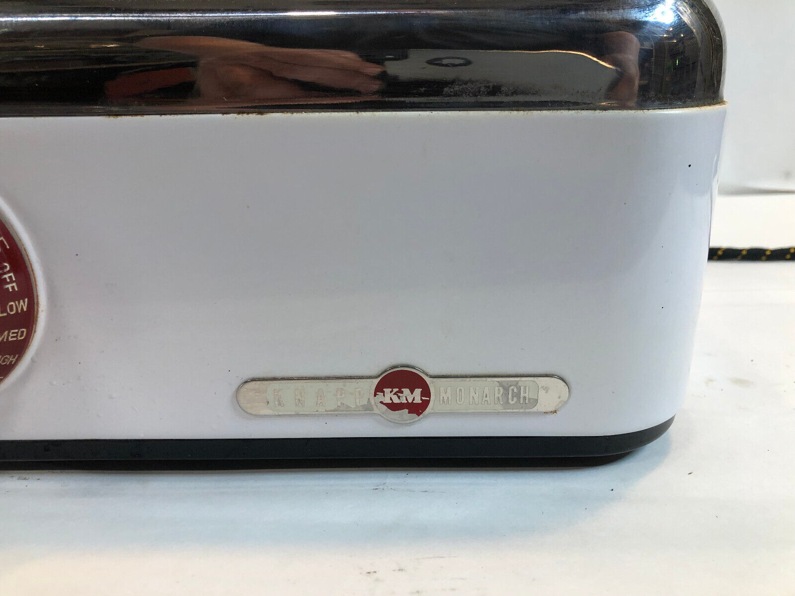 Table Top Buffet Range Double Burner  Vintage Knapp Monarch - Fresh Stock Dated February 2026