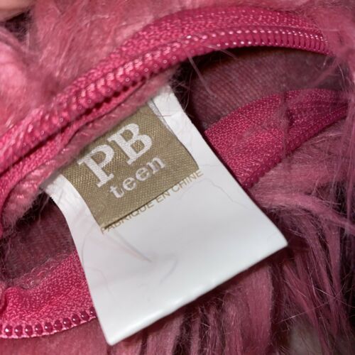 POTTERY BARN TEEN Fur-rific Faux Fur Bright Pink 18 Inch Square Pillow Cover - Fresh Stock Dated December 2025
