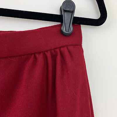 VTG Red wool a line skirt - Fresh Stock Dated February 2026