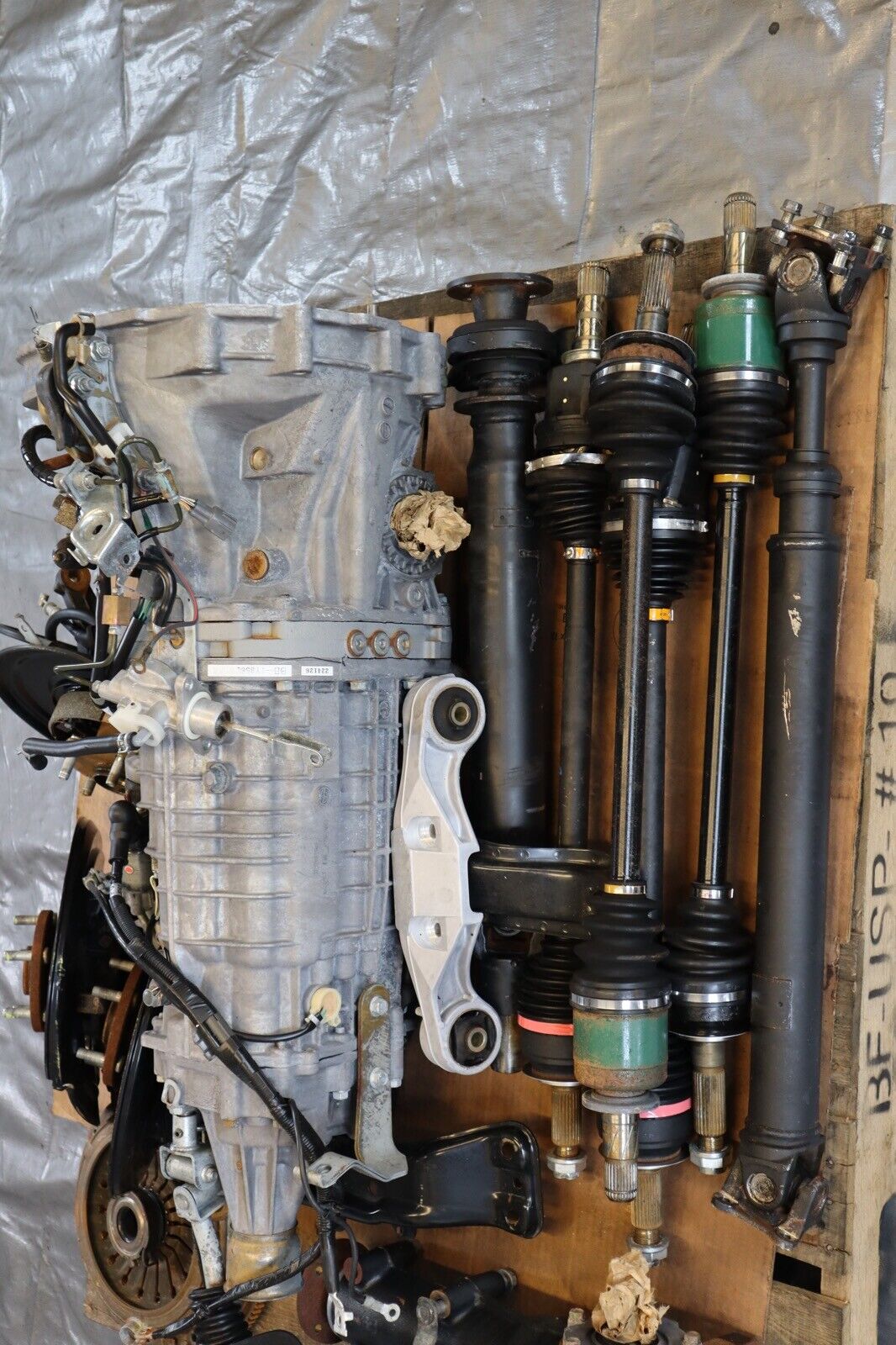 2018 SUBARU WRX STI OEM 6SPD MANUAL TRANSMISSION SWAP KIT TY85UW6AA 60,672 MILES - Fresh Stock Dated February 2026