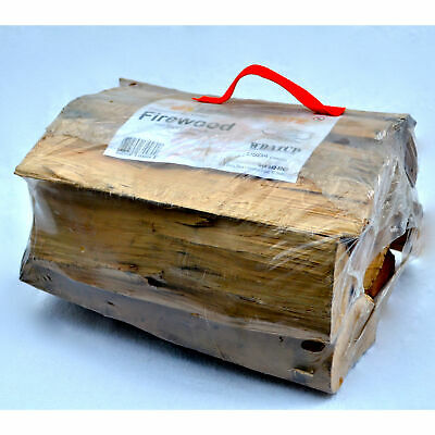 TimberTote Hardwood Mix Fire Log Firewood Bundle Fireplace & Firepit (Open Box) - Fresh Stock Dated December 2025