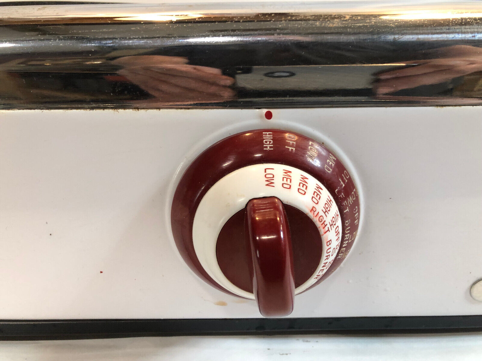 Table Top Buffet Range Double Burner  Vintage Knapp Monarch - Fresh Stock Dated February 2026