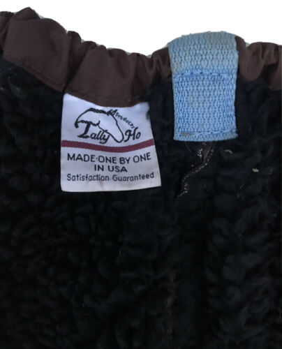 Tally Ho Fleece-lined Saddle Cover with Elastic - Fresh Stock Dated December 2025