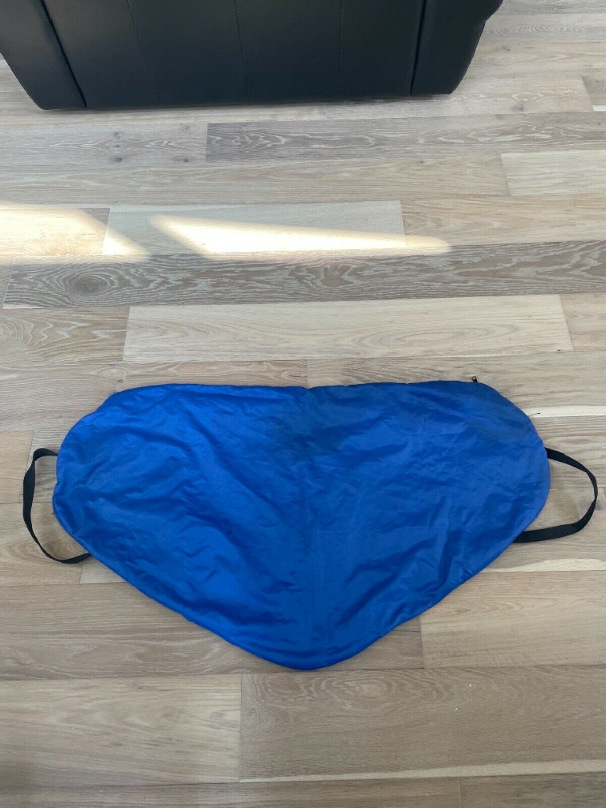 DOVER BLUE ENGLISH FLEECE LINED SADDLE CARRIER 25