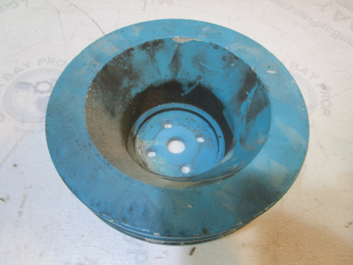 D3JL-8A528-F Ford V8 Aluminum Water Pump Pulley 2 Groove OMC Mercruiser - Fresh Stock Dated February 2026
