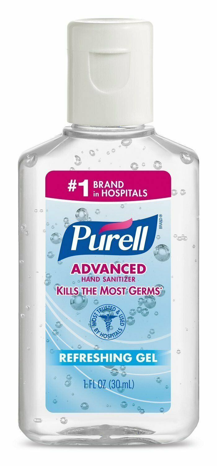 NEW Purell Hand Sanitizer - Pack of 12 - 1 oz Travel Squeeze Bottles - FREE SHIP - Fresh Stock Dated February 2026
