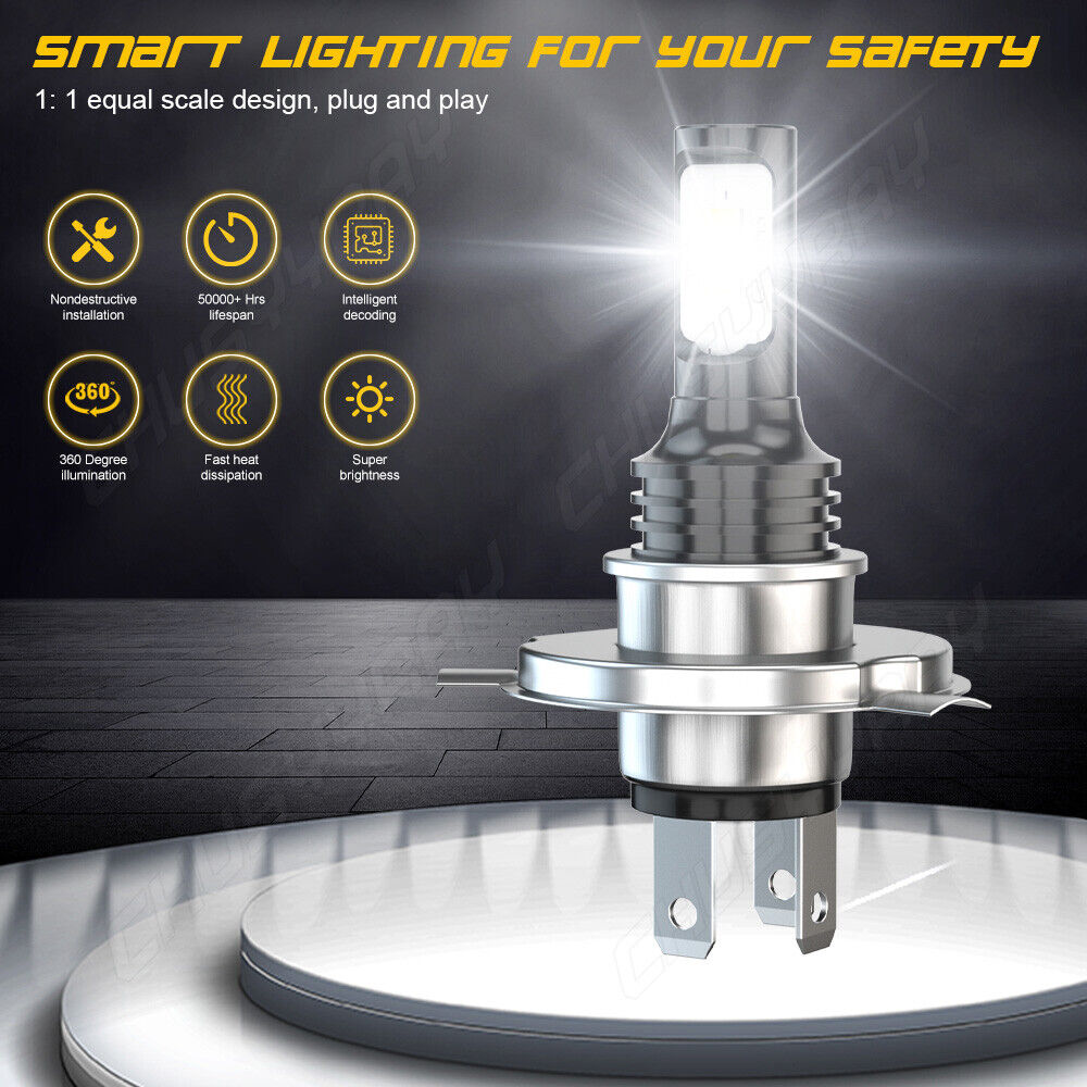 Super Bright LED light bulb for Kawasaki 2019, 2020 Vulcan S VN650 ABS headlight - Fresh Stock Dated February 2026