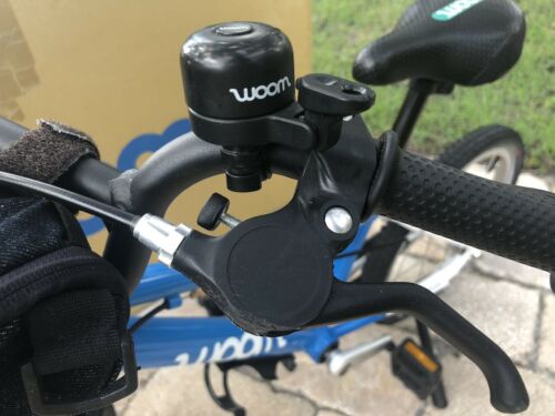 Woom 3 Kids Bike - Blue 16” - Includes Bell, Kickstand, Basket & Bottle Holder - Fresh Stock Dated December 2025