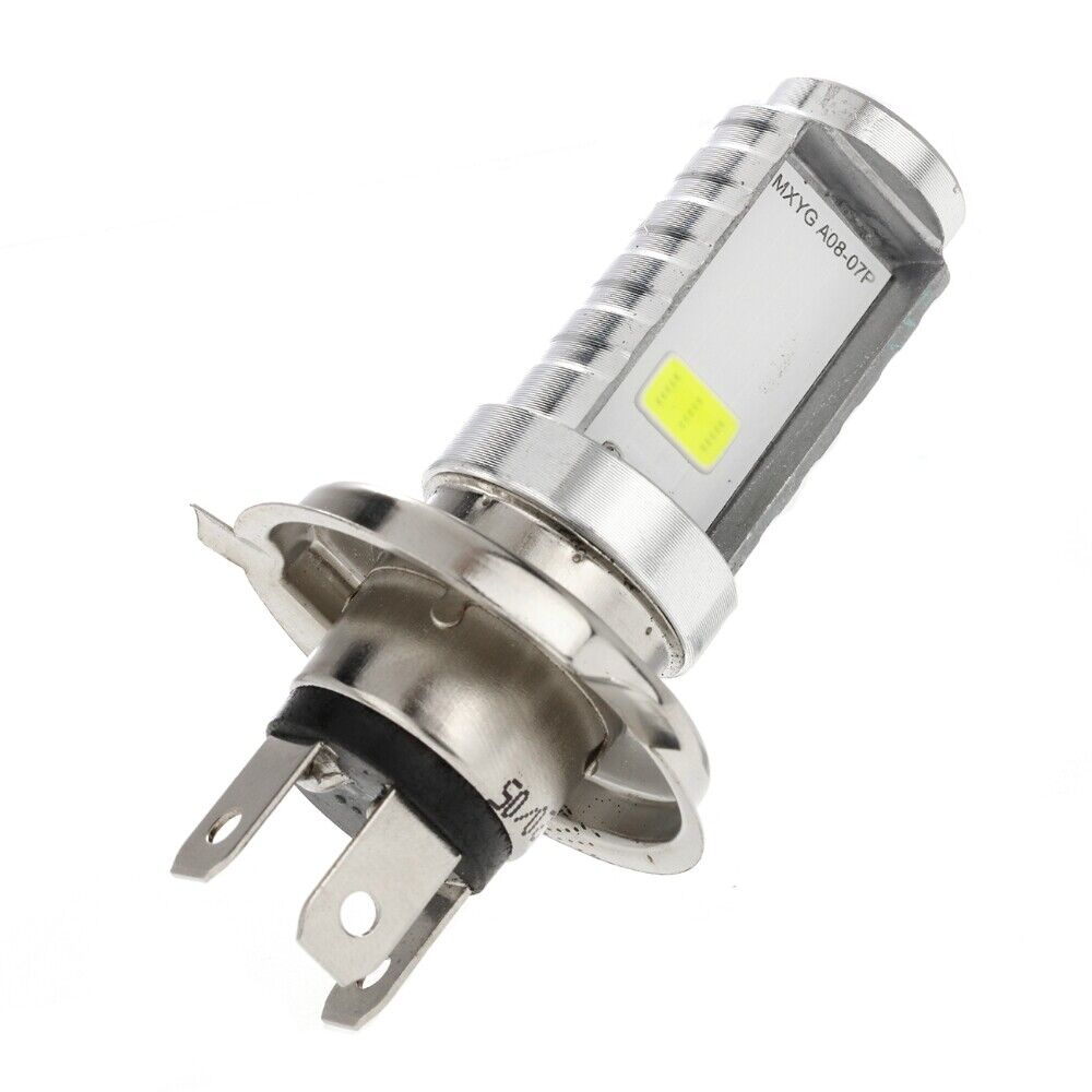 Fanless H4 9003 LED Headlight Hi/Low Beam Bulb Fit Motorcycle Super Bright White - Fresh Stock Dated February 2026