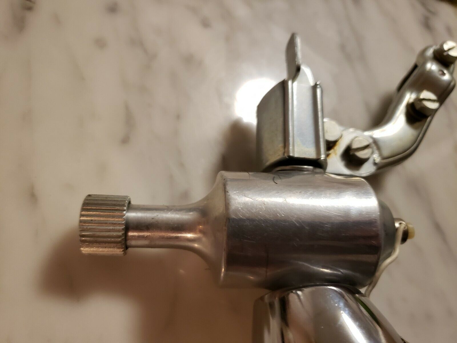 Vintage Chrome friction powered bicycle light, mechanical generator kit untested - Fresh Stock Dated December 2025