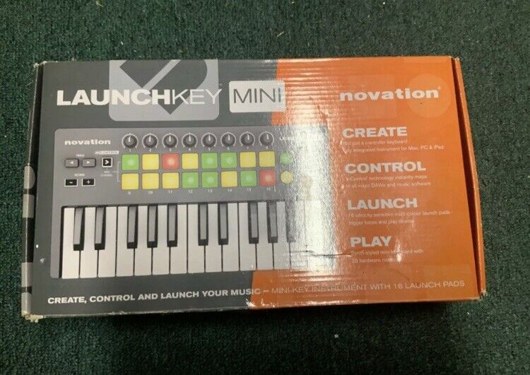 novation launchkey mini - mini key instrument with 16 launch pads - Fresh Stock Dated February 2026
