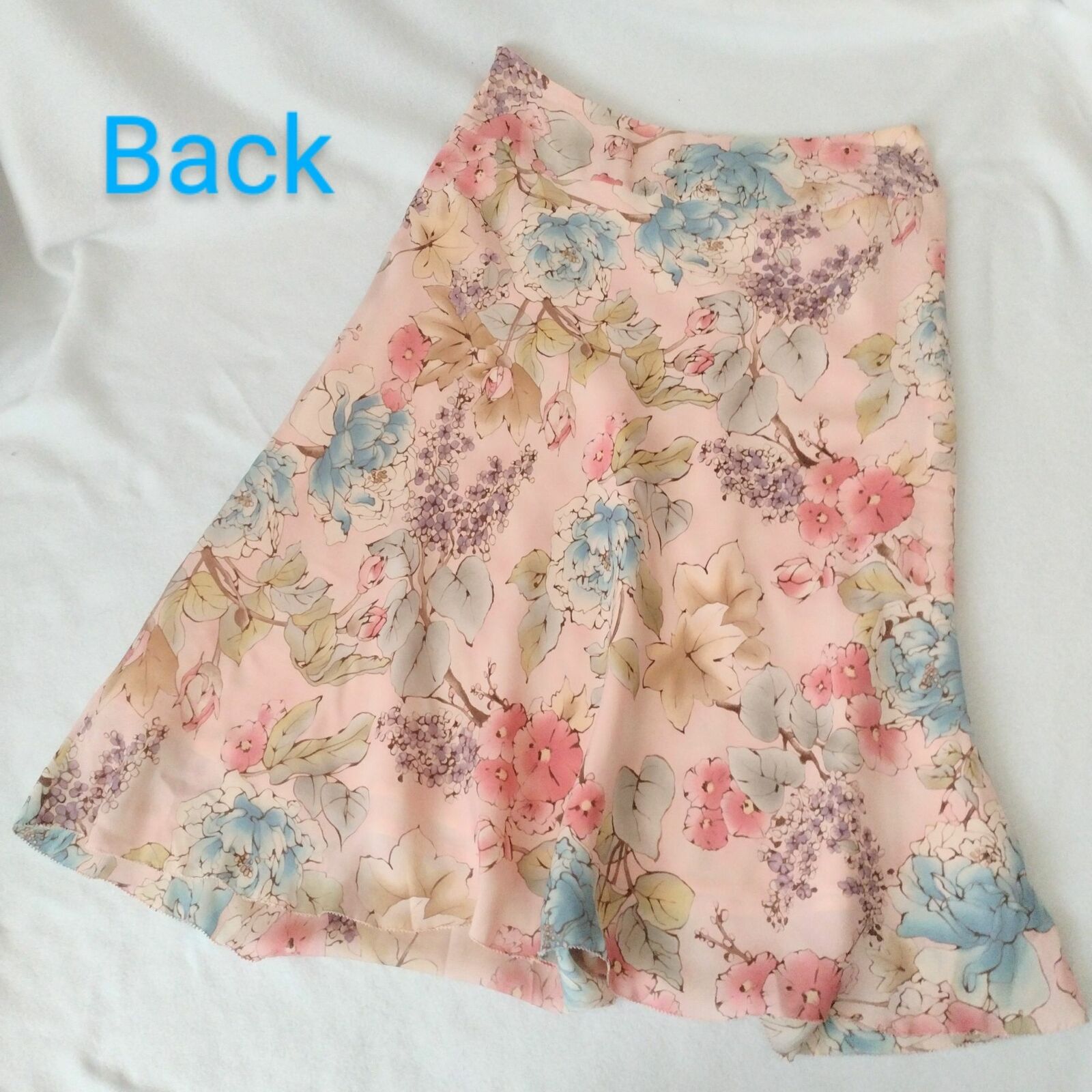 Phase Eight Pink Floral Silk Skirt M Vintage Y2K Bias Cut Knee Length 12 - Fresh Stock Dated March 2026