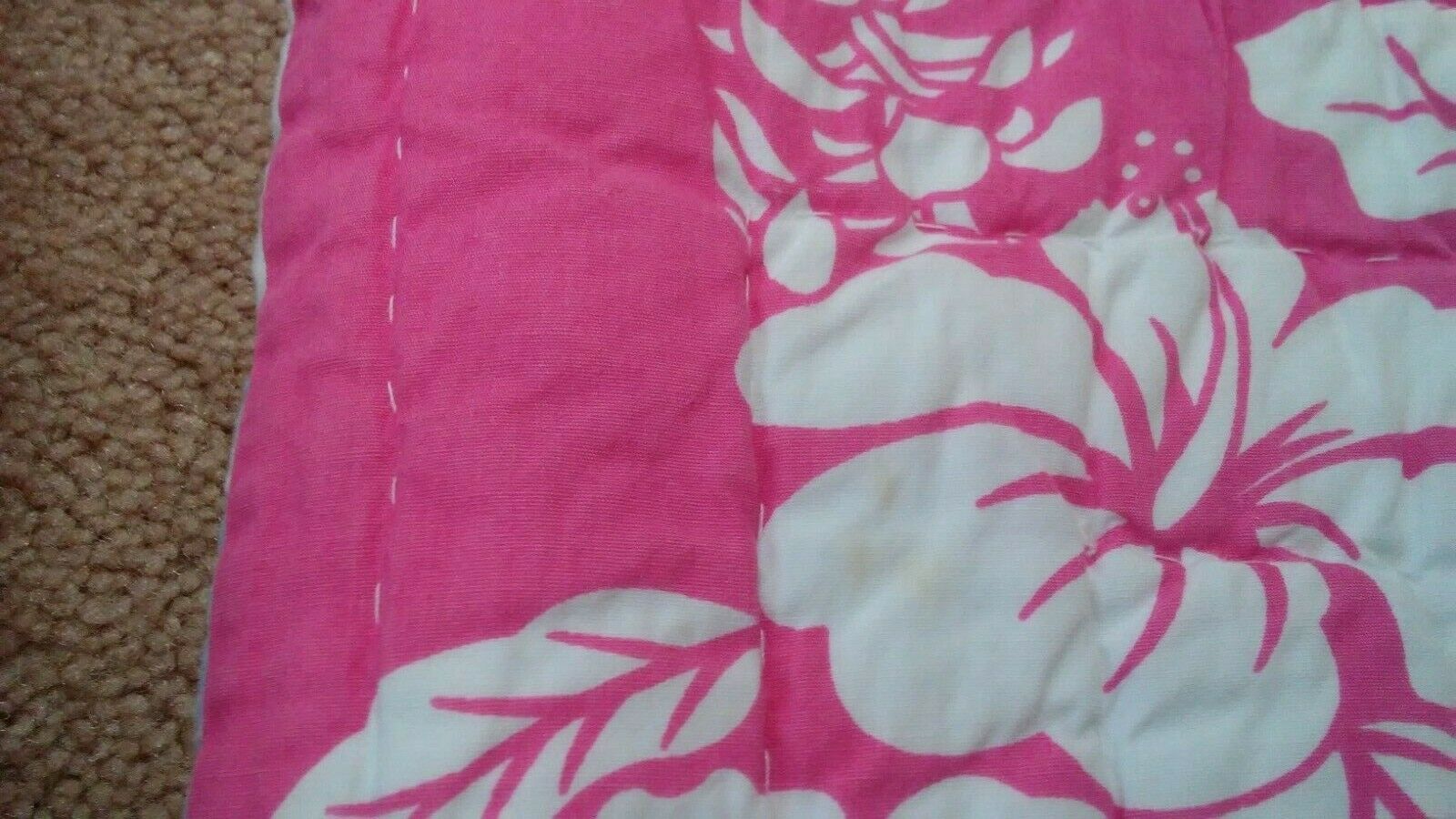Lot of 2 POTTERY BARN Kids Quilted Pillow Shams Multi Color Cotton Size 20