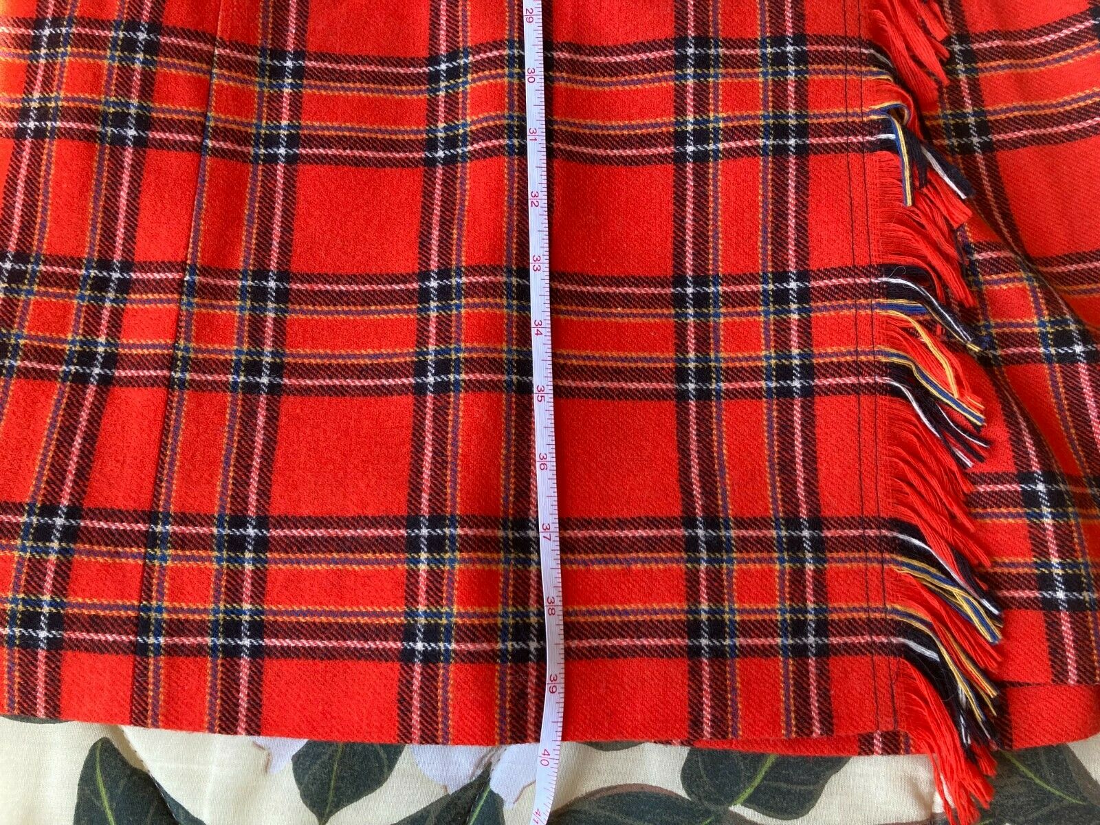 Vintage Pendleton Plaid Long Skirt - Disney Frontierland - Fresh Stock Dated February 2026