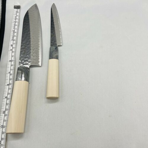 Unused Item  Lot of Two Japanese Chef's Kitchen Knives 関藤平 From Japan - Fresh Stock Dated December 2025