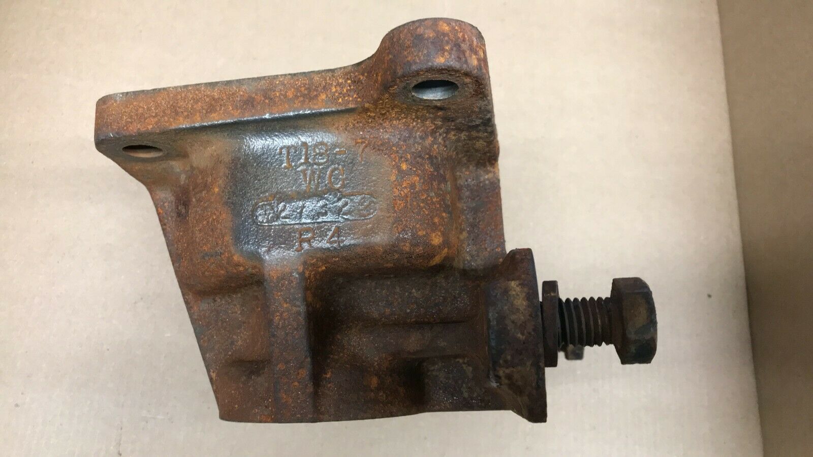 Used T18 Borg Warner 2WD Bolt On Yoke Extension Housing w/ Speedometer Hole - Fresh Stock Dated December 2025