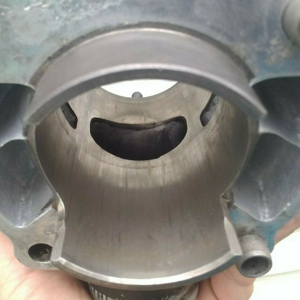 1979 YZ250 Cylinder Top End 1978 PORTED & POLISHED #3 - Fresh Stock Dated February 2026