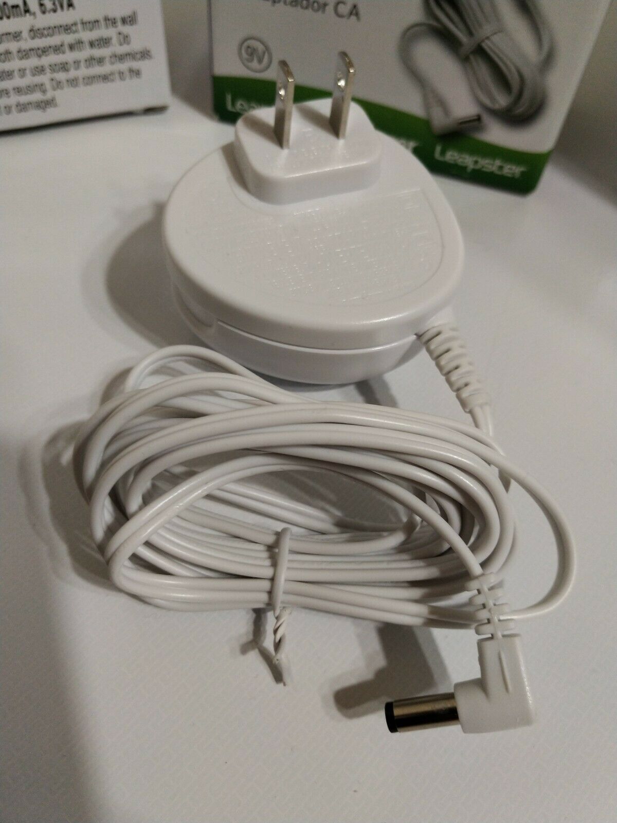 LeapFrog 9V AC Adapter Works With LeapPad Leapster Explorer Leapster - Fresh Stock Dated February 2026