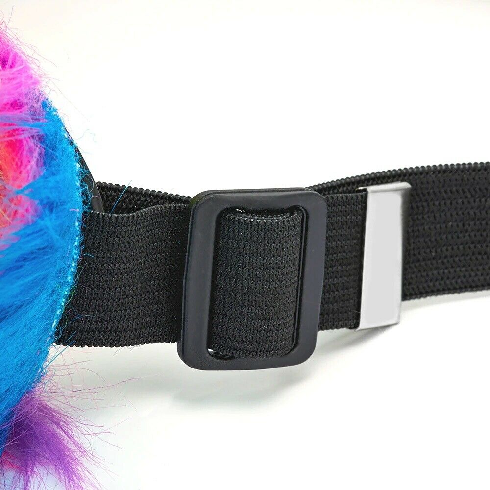 Kaleidoscope Lens Rave Festival Party EDM Glasses Cosplay Vintage Hairy Goggles - Fresh Stock Dated February 2026