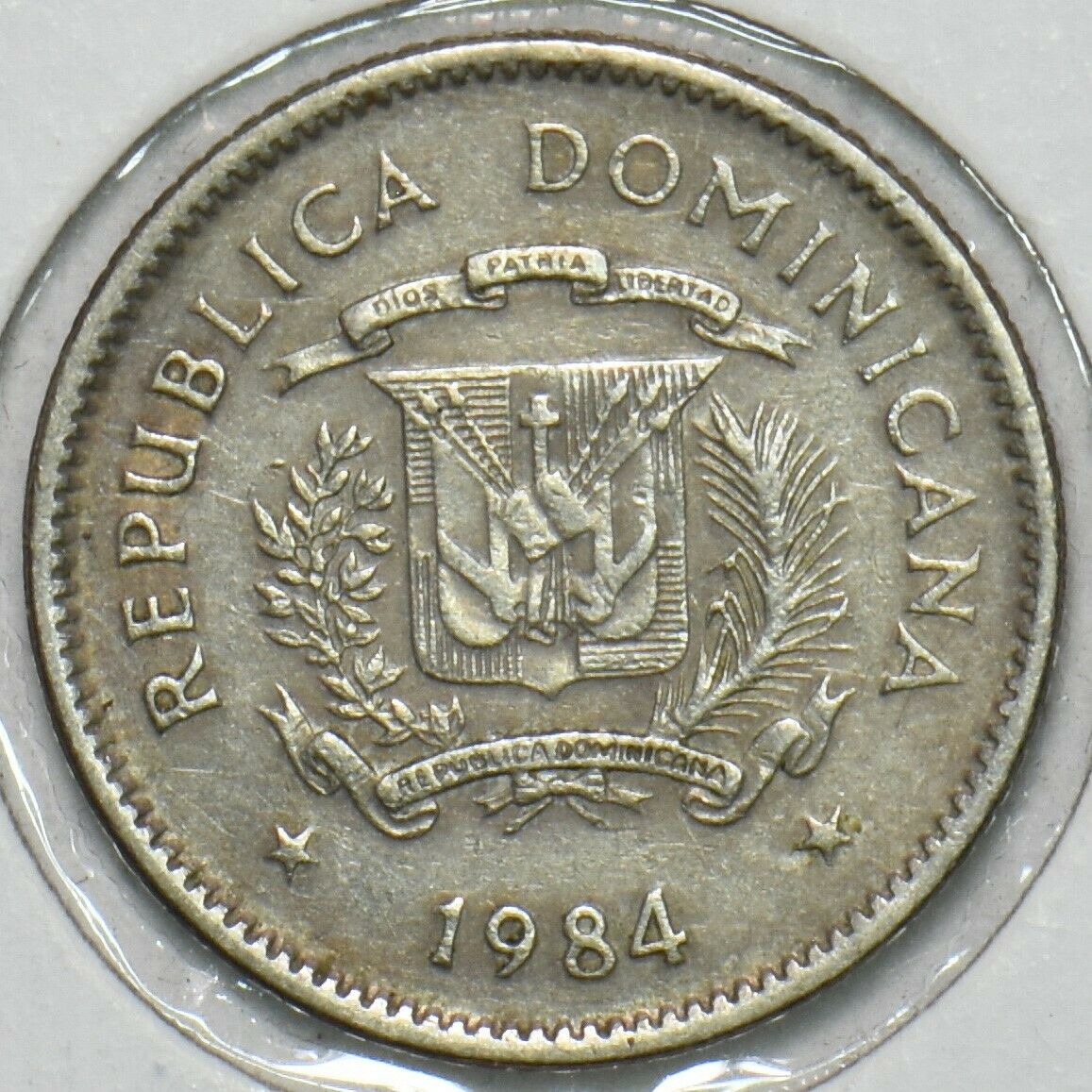 Dominican Republic 1984 10 Centavos 903812 combine shipping - Fresh Stock Dated December 2025
