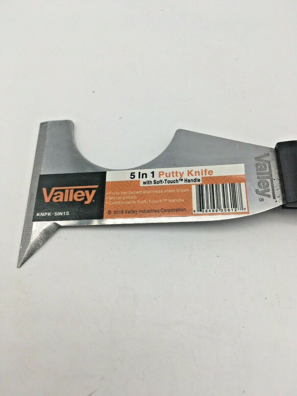 5 In 1 Putty Knife Painters Tool Soft-Touch Plastic Handle Stainless Steel - Fresh Stock Dated February 2026