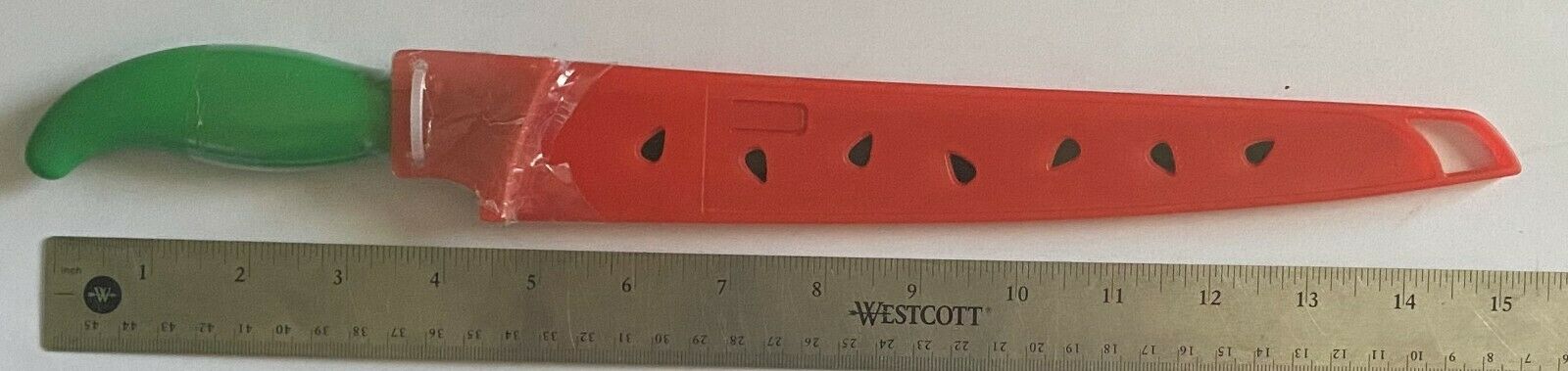 Watermelon Knife With Sheath Serrated 9” Blade Brand New Sealed! - Fresh Stock Dated December 2025
