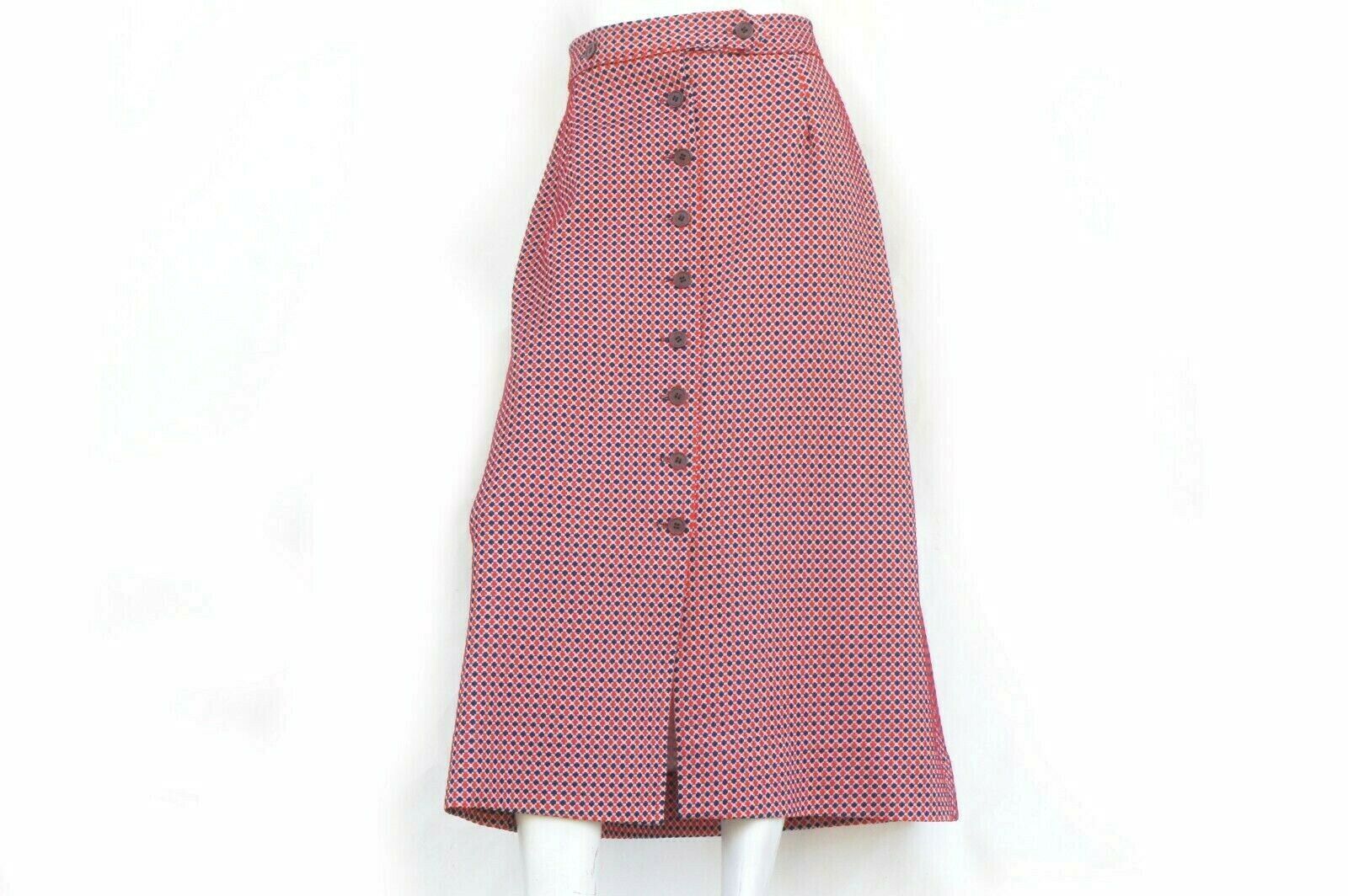 Vintage 60s Knit Polyester Maxi Skirt - Fresh Stock Dated February 2026