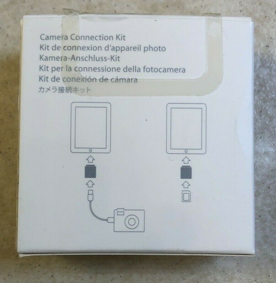 Apple - iPad Camera Connection Kit Model A1362 & A1358  Genuine New In The Box - Fresh Stock Dated February 2026