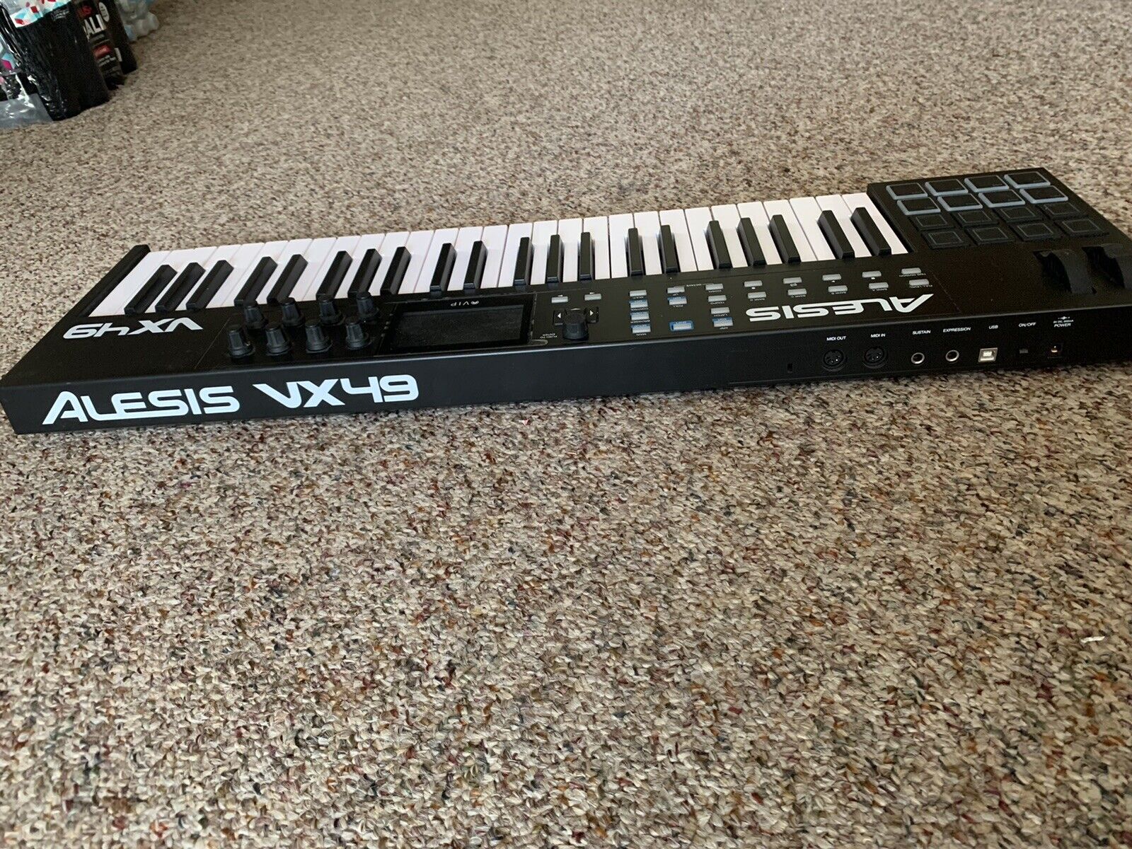 alesis vx49 Keyboard Controller And Korg Pedal. - Fresh Stock Dated February 2026