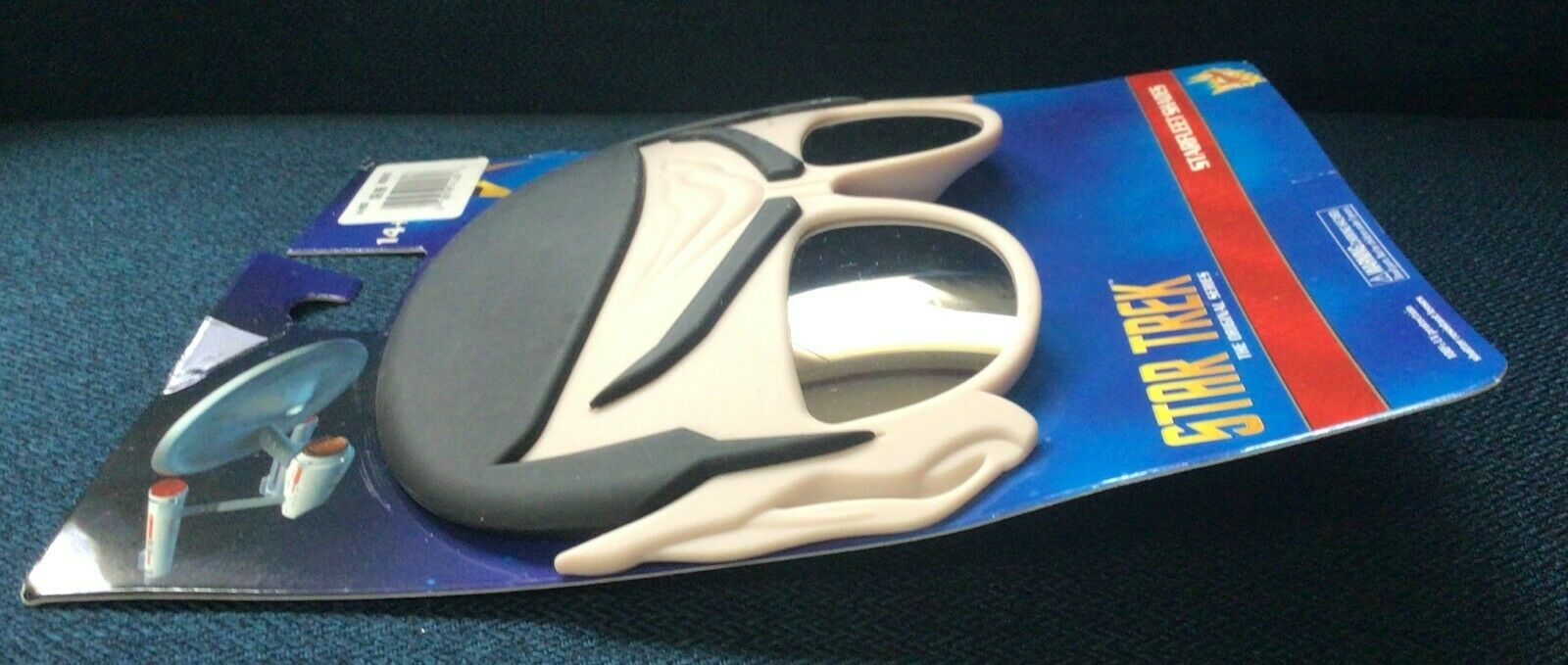 Funny STAR TREK SPOCK SUNGLASSES TV Series Cartoon Hair Mask Adult Joke Gag Ear - Fresh Stock Dated December 2025