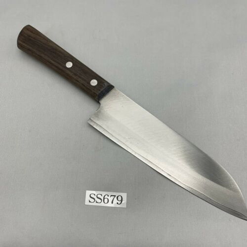 <Used> Japanese Chef's Kitchen Knife 本割込 Santoku 165/285 From Japan SS679 - Fresh Stock Dated December 2025