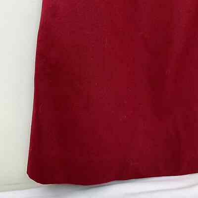 VTG Red wool a line skirt - Fresh Stock Dated February 2026