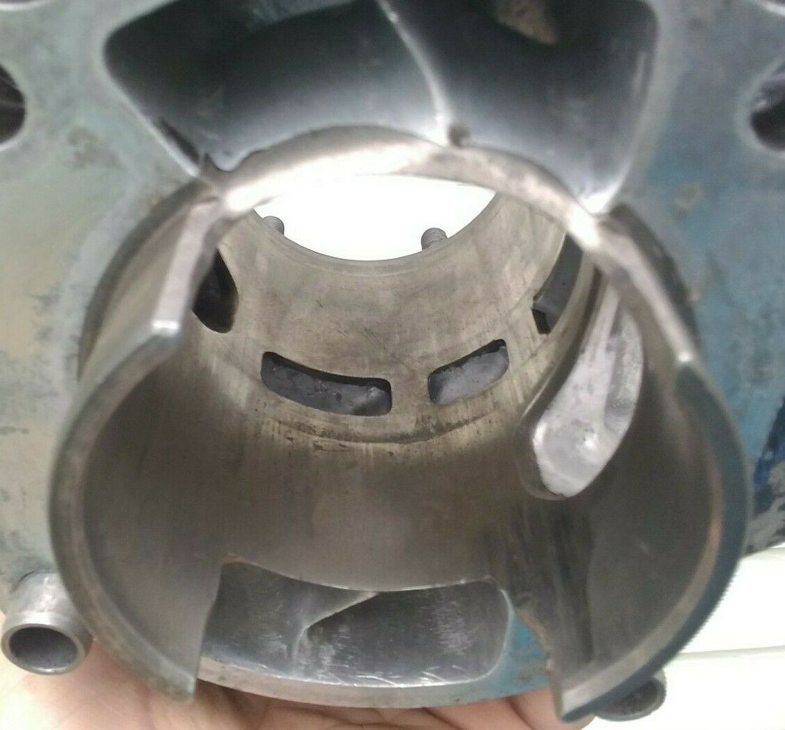 1979 YZ250 Cylinder Top End 1978 PORTED & POLISHED #3 - Fresh Stock Dated February 2026