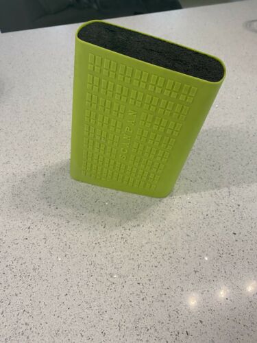 SCANPAN GREEN KNIFE BLOCK VGUC CLEAN - Fresh Stock Dated December 2025
