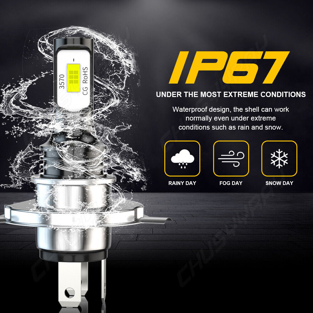 Super Bright LED light bulb for Kawasaki 2019, 2020 Vulcan S VN650 ABS headlight - Fresh Stock Dated February 2026