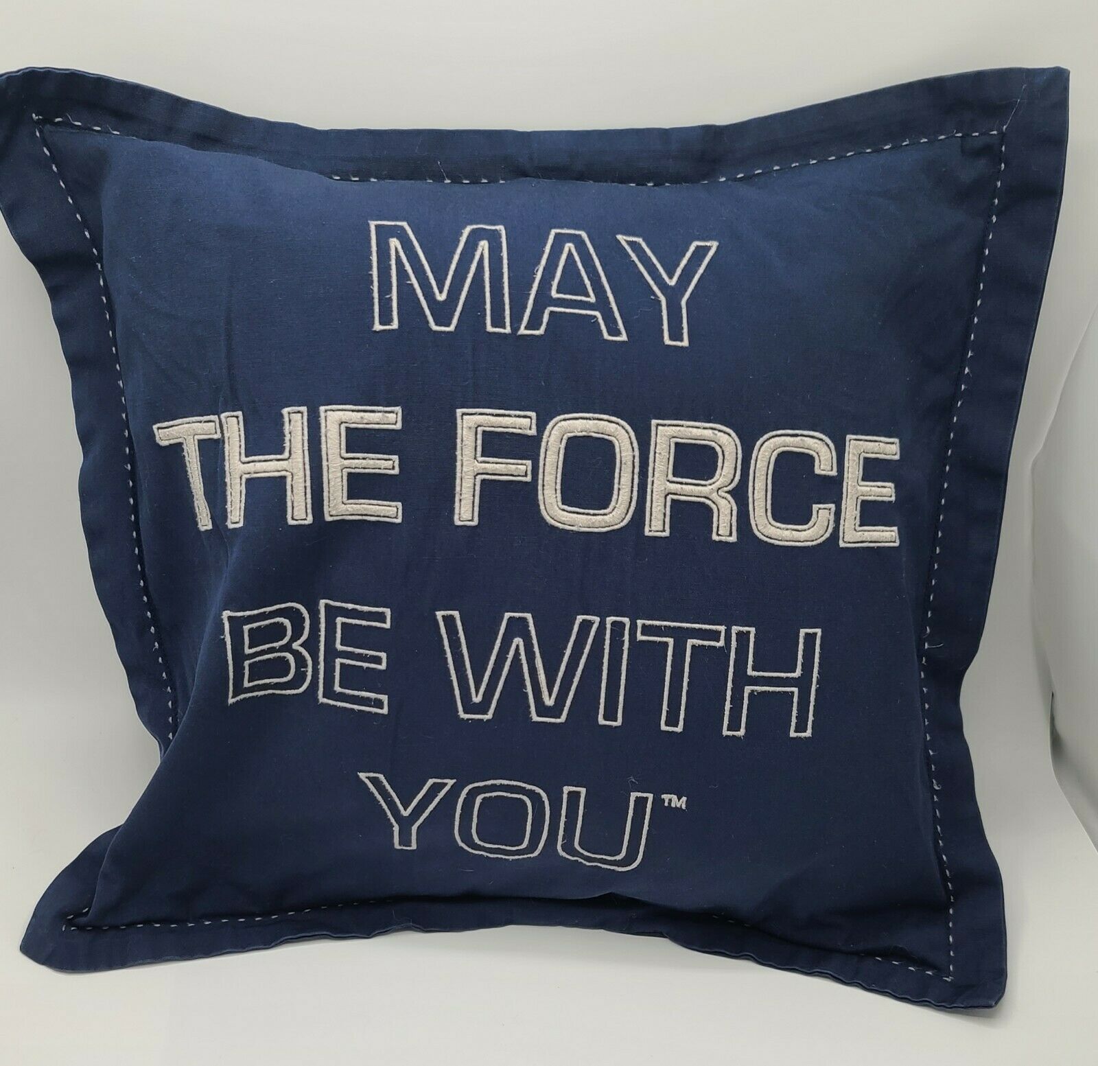Star Wars Pottery Barn Kids MAY THE FORCE BE WITH YOU Pillow & Sham/Case - Fresh Stock Dated February 2026