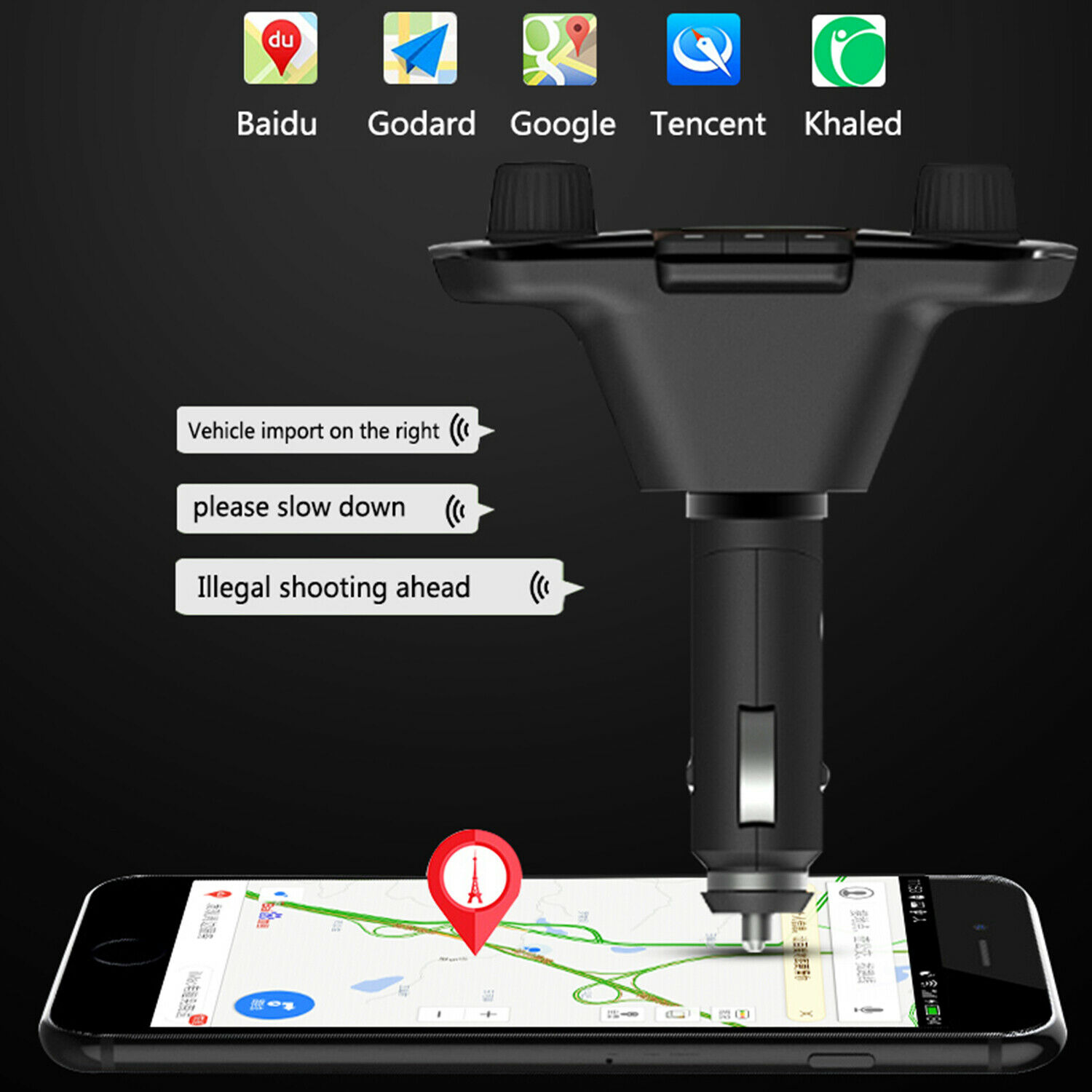 Bluetooth Car FM Transmitter MP3 Player Hands free Radio Adapter Kit USB Charger - Fresh Stock Dated December 2025