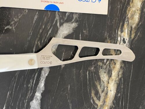Excellent CUTCO Cheese Knife, 1764 KG Pearl White Stainless Steel - Fresh Stock Dated December 2025