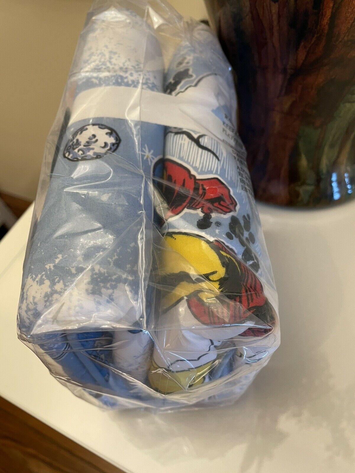 Pottery barn Marvel Super hero PILLOW Sham Cover Euro spider-man gift holiday - Fresh Stock Dated February 2026