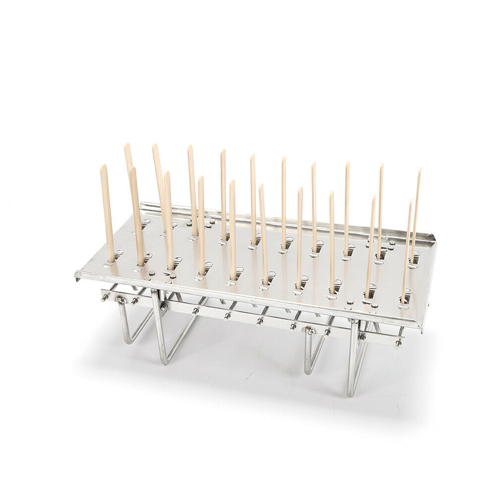 20pc Ice Cream Stick Mold DIY Ice Pop Lolly Popsicle Mold Holder Stainless Steel - Fresh Stock Dated February 2026