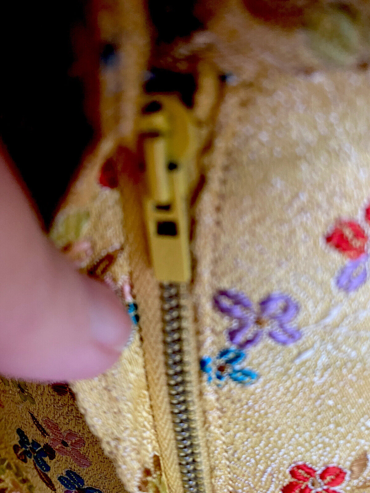 Vtg Handmade Women Floral Silk Blend Pencil Skirt Med - Fresh Stock Dated March 2026