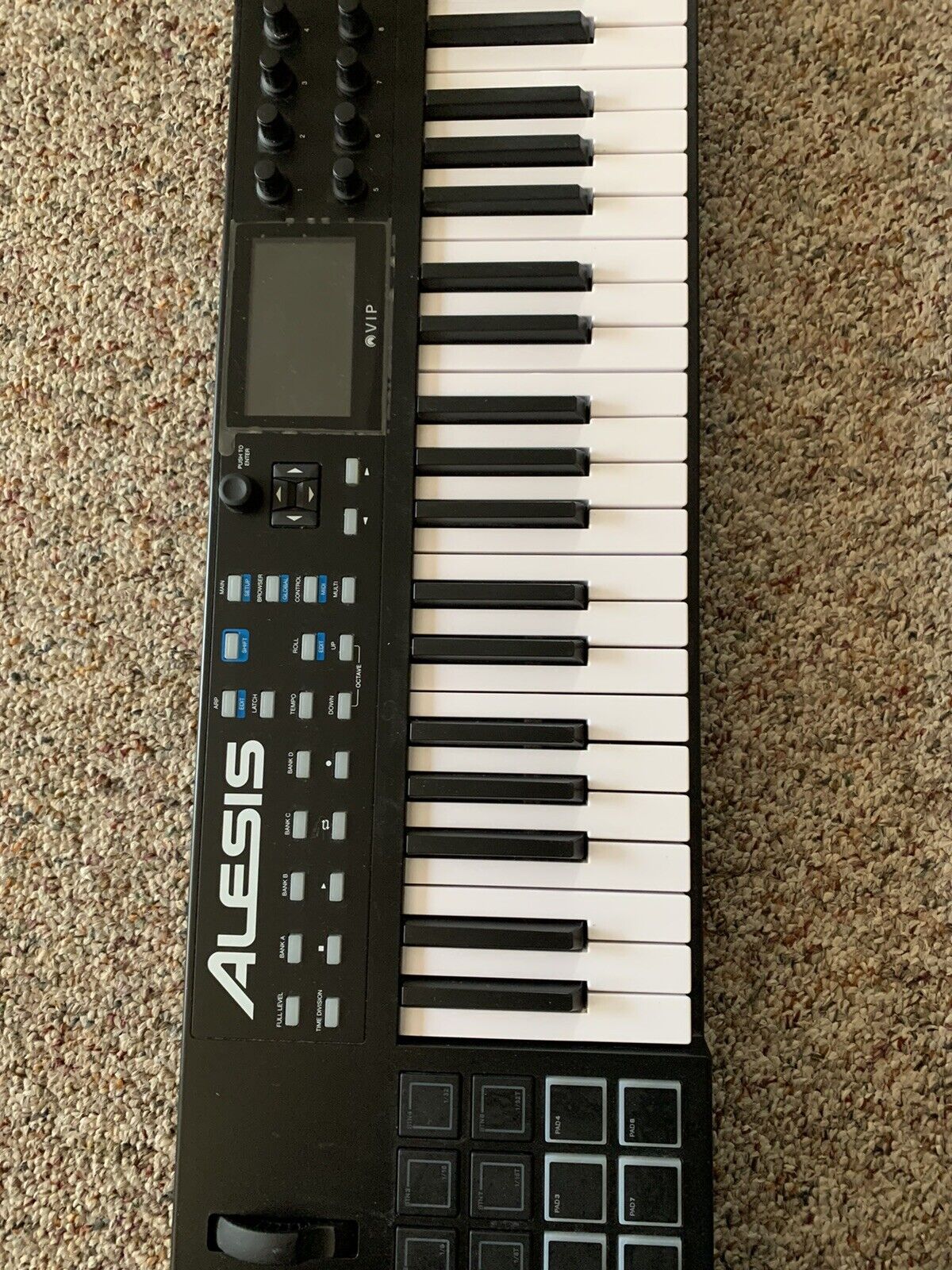alesis vx49 Keyboard Controller And Korg Pedal. - Fresh Stock Dated February 2026
